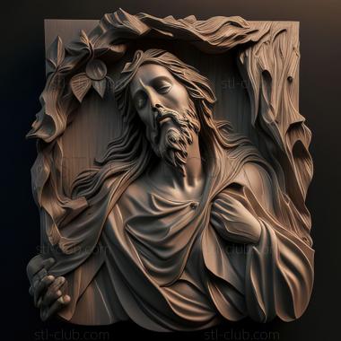 3D model st jesus (STL)